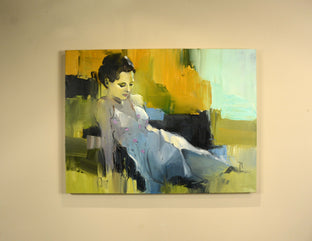 Tender Moments by Gary Leonard |  Side View of Artwork 