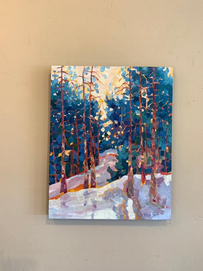 Snow Day by Teresa Smith |  Context View of Artwork 