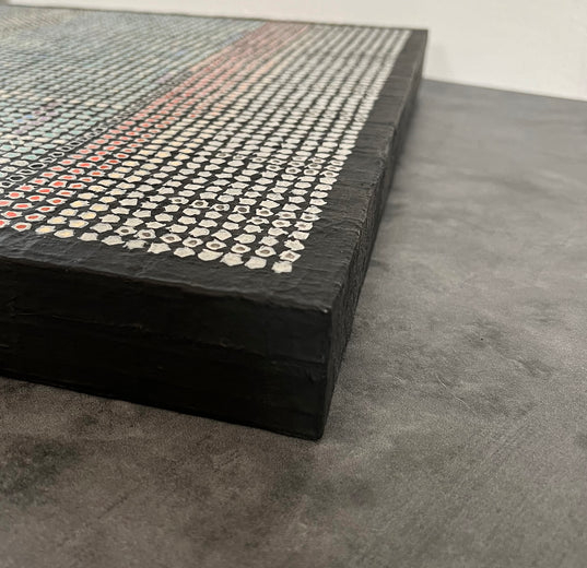 Bliss by Terri Bell |  Side View of Artwork 