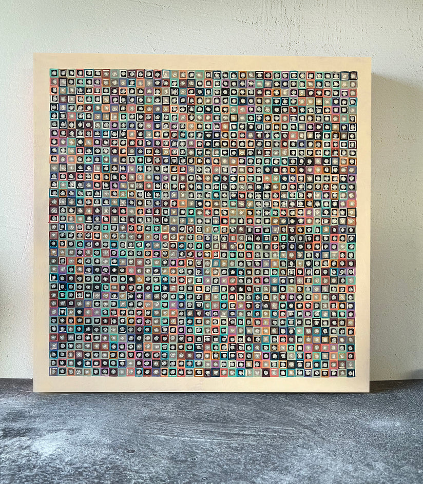 Lyrical Geometry by Terri Bell |  Context View of Artwork 