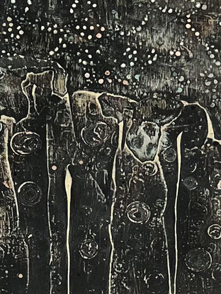 Night Canyon by Terri Bell |   Closeup View of Artwork 