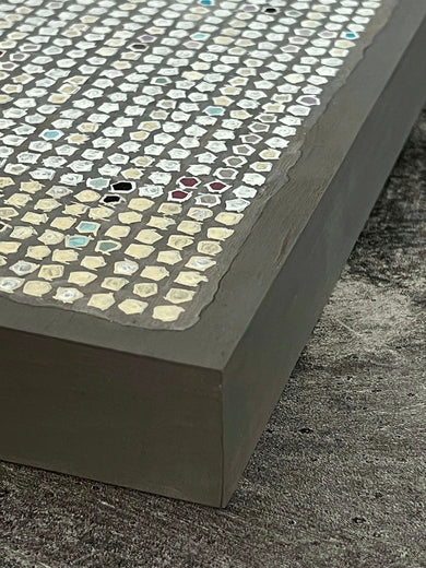 White Balance by Terri Bell |  Side View of Artwork 