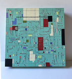 Original art for sale at UGallery.com | Detours by Terri Bell | $325 | mixed media artwork | 10' h x 10' w | thumbnail 3