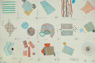 Diagram of Various by Terri Bell |   Closeup View of Artwork 