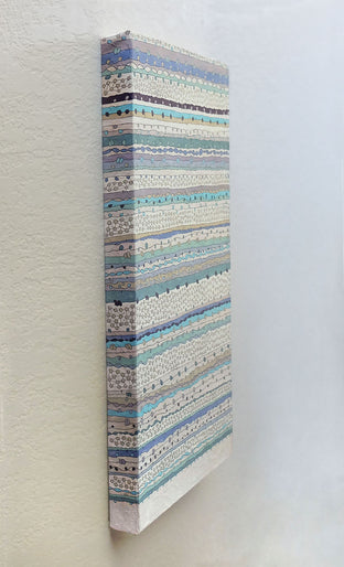 Original art for sale at UGallery.com | Ebb and Flow by Terri Bell | $600 | mixed media artwork | 24' h x 12' w | photo 2