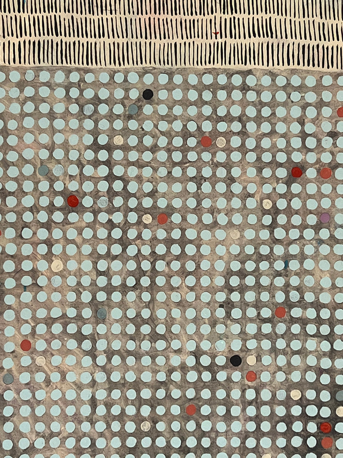 Finding Balance v2 by Terri Bell |  Closeup View of Artwork 