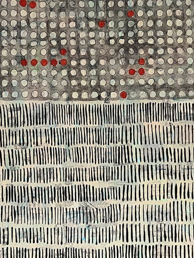 Finding Balance v3 by Terri Bell |   Closeup View of Artwork 