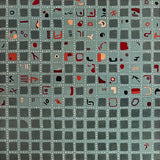 Original art for sale at UGallery.com | Finding Balance by Terri Bell | $325 | mixed media artwork | 12' h x 12' w | thumbnail 1