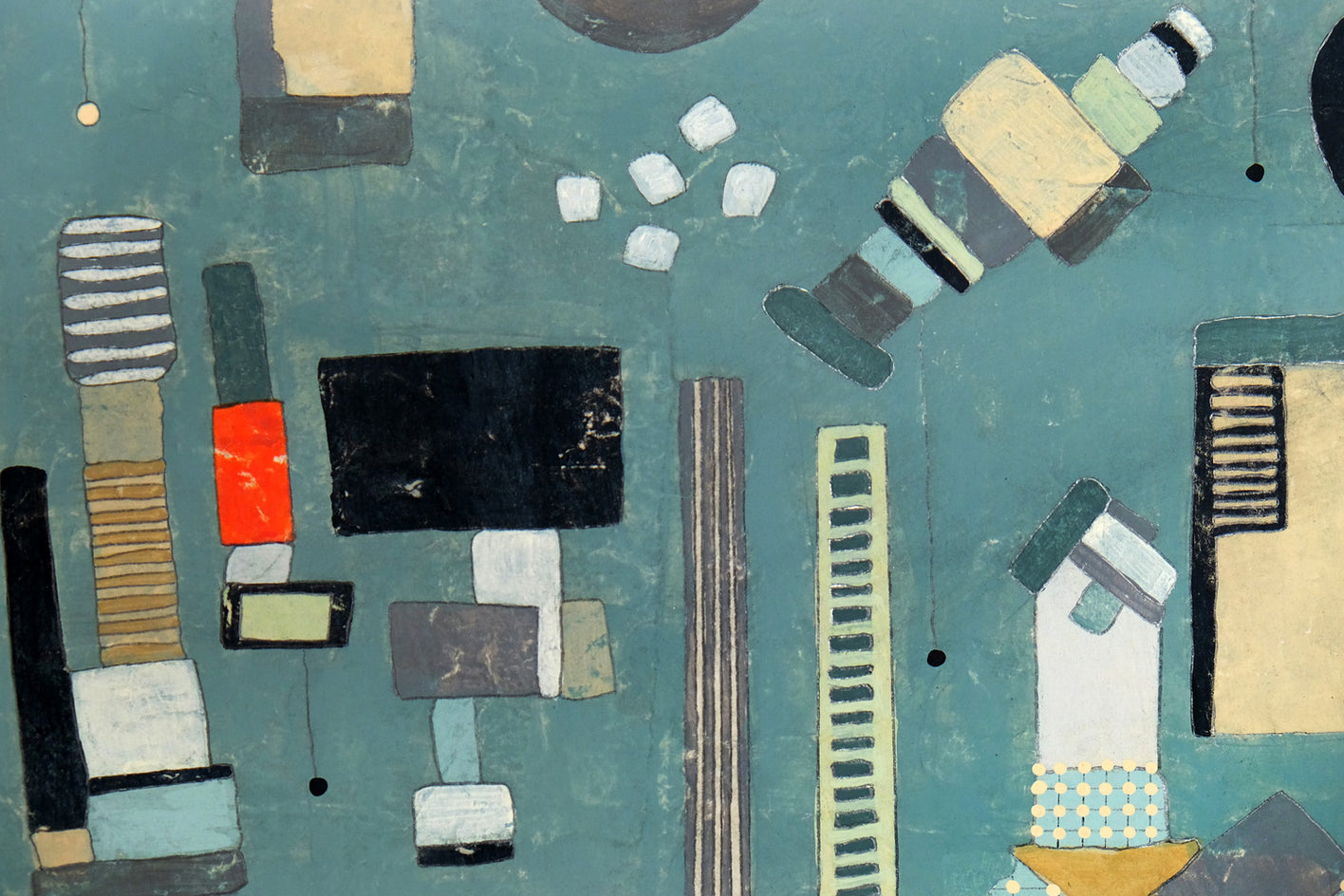 Free Fall by Terri Bell |  Closeup View of Artwork 