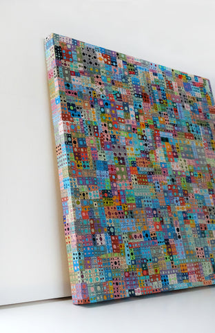 Original art for sale at UGallery.com | Juxtaposition by Terri Bell | $900 | mixed media artwork | 24' h x 24' w | photo 2
