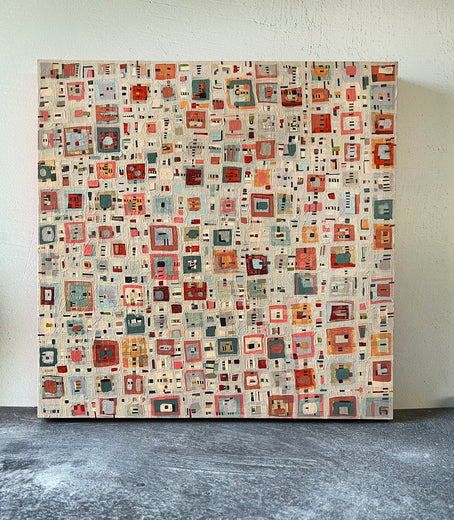 Mid Century Map by Terri Bell |  Context View of Artwork 