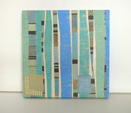 Original art for sale at UGallery.com | Pathways by Terri Bell | $600 | mixed media artwork | 18' h x 18' w | thumbnail 3