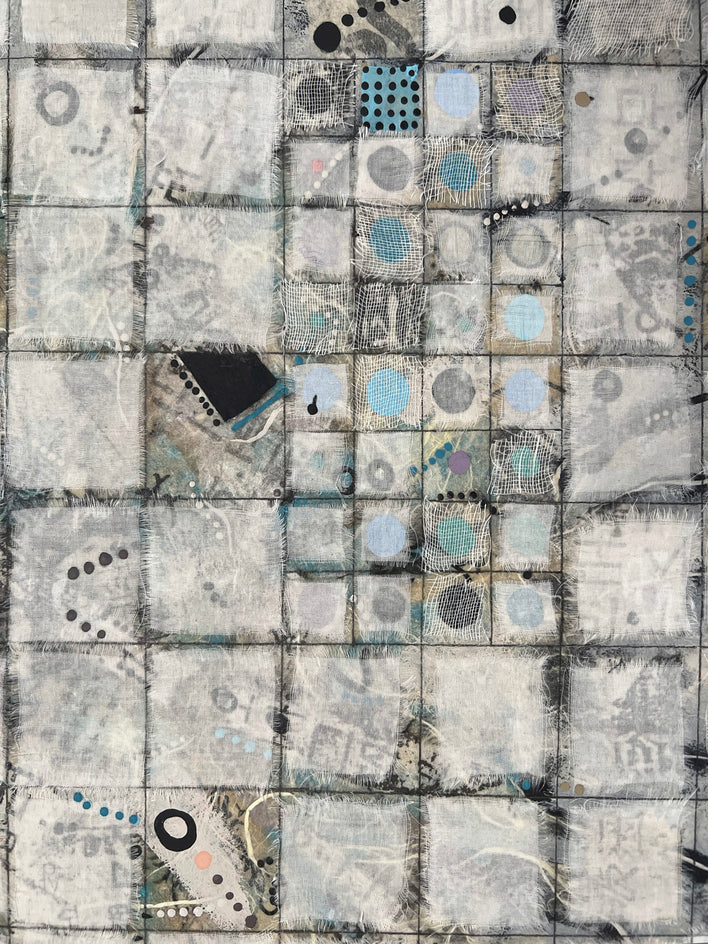 Quiet Arrangement by Terri Bell |  Closeup View of Artwork 