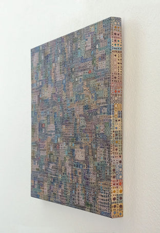 Reticulating Splines by Terri Bell |  Side View of Artwork 