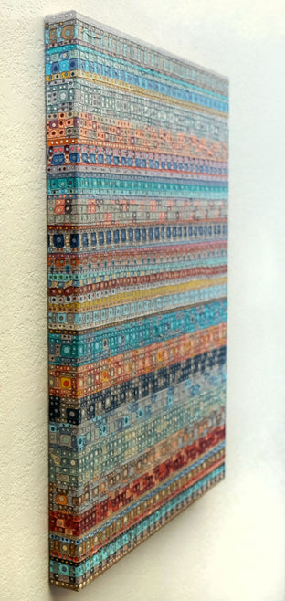 What We Weave by Terri Bell |  Side View of Artwork 