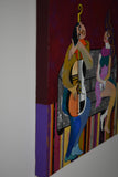 Original art for sale at UGallery.com | The Apology by Diana Rosa | $1,100 | acrylic painting | 20' h x 20' w | thumbnail 3