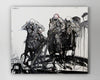 Original art for sale at UGallery.com | The Derby Race by Shao Yuan Zhang | $6,475 | oil painting | 38' h x 43.25' w | thumbnail 3