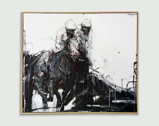 The Downs by Shao Yuan Zhang |  Side View of Artwork 