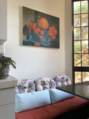 Original art for sale at UGallery.com | The Great Pumpkin by Jesse Aldana | $1,075 | oil painting | 24' h x 30' w | photo 3