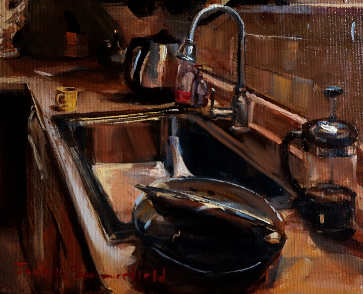 The Kitchen Supervisor by Jonelle Summerfield |  Context View of Artwork 