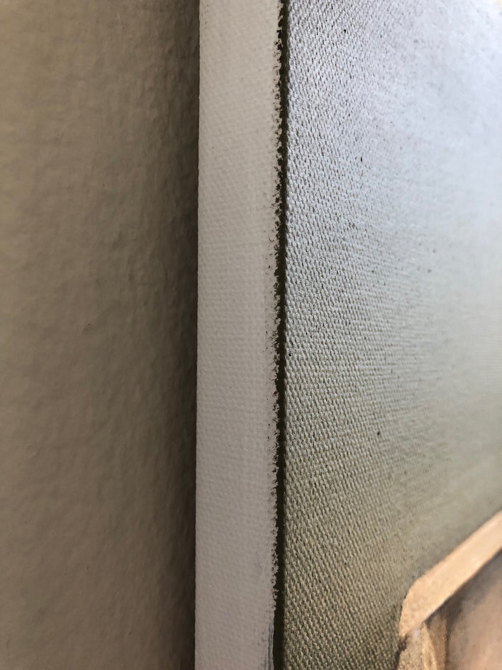 The Middle Column by Jesse Aldana |  Side View of Artwork 