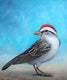 Original art for sale at UGallery.com | The Other Imperfect Bird by Jennifer Ross | $3,200 | oil painting | 36' h x 30' w | thumbnail 1
