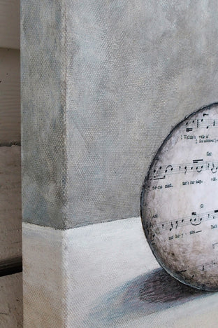 Original art for sale at UGallery.com | There's a Song inside That No One Else Can Sing by Jennifer Ross | $425 | mixed media artwork | 12' h x 12' w | photo 2