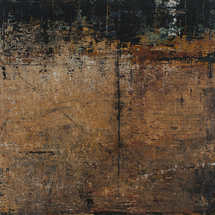 Original art for sale at UGallery.com | The Somnolent Wall by Patricia Oblack | $1,500 | acrylic painting | 24' h x 24' w | photo 1