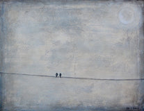 Original art for sale at UGallery.com | This Moment by Sally Adams | $800 | acrylic painting | 24' h x 30' w | thumbnail 1
