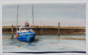 Original art for sale at UGallery.com | Cheryl C at Dock by Thomas Hoerber | $600 | watercolor painting | 10' h x 17' w | thumbnail 3