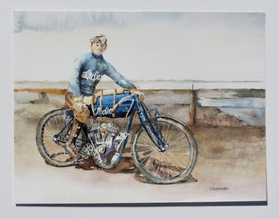 Indian Motorcycle by Thomas Hoerber |  Context View of Artwork 