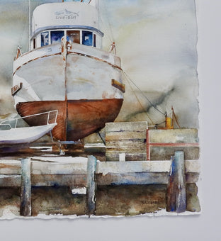 Live Bait by Thomas Hoerber |  Side View of Artwork 