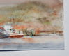 Original art for sale at UGallery.com | Seattle Color by Thomas Hoerber | $975 | watercolor painting | 14.25' h x 26.5' w | thumbnail 2