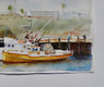 Original art for sale at UGallery.com | Three in San Pedro by Thomas Hoerber | $1,000 | watercolor painting | 10.75' h x 30.25' w | thumbnail 2