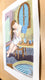 Original art for sale at UGallery.com | A Woman in the Bathroom by Javier Ortas | $3,050 | watercolor painting | 39.37' h x 27.55' w | thumbnail 2