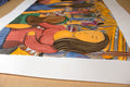 Original art for sale at UGallery.com | Group of Girls at the Dance Party by Javier Ortas | $3,050 | watercolor painting | 27.55' h x 39.37' w | thumbnail 2