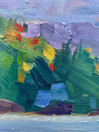 Tide Coming In by Teresa Smith |   Closeup View of Artwork 