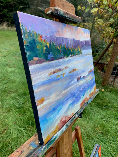 Tide Coming In by Teresa Smith |  Context View of Artwork 