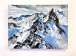 Original art for sale at UGallery.com | Cascading Ridge by Tiffany Blaise | $575 | mixed media artwork | 12' h x 16' w | thumbnail 3