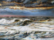 Original art for sale at UGallery.com | Dancing Sea by Tiffany Blaise | $4,250 | mixed media artwork | 36' h x 48' w | thumbnail 1