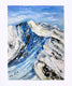 Original art for sale at UGallery.com | Glacier Ascent by Tiffany Blaise | $475 | mixed media artwork | 16' h x 12' w | thumbnail 3