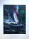 Original art for sale at UGallery.com | Northern Lights by Tiffany Blaise | $475 | mixed media artwork | 16' h x 12' w | thumbnail 3