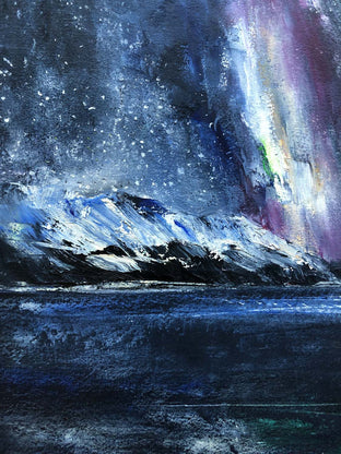 Northern Lights by Tiffany Blaise |   Closeup View of Artwork 