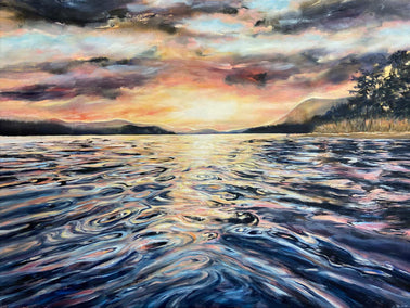 oil painting by Tiffany Blaise titled Sea of Wonder