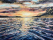 Original art for sale at UGallery.com | Sea of Wonder by Tiffany Blaise | $4,250 | oil painting | 36' h x 48' w | thumbnail 1