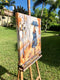 Original art for sale at UGallery.com | Time for Change by Nava Lundy | $1,250 | acrylic painting | 24' h x 24' w | thumbnail 2