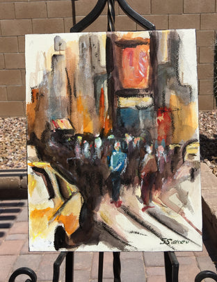 Times Square by Sharon Sieben |  Context View of Artwork 