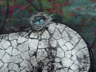 To Ride a Horse Is to Fly without Wings by Jennifer Ross |   Closeup View of Artwork 