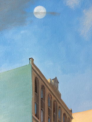 Tower, Rialto, Orpheum, Moon by Jesse Aldana |   Closeup View of Artwork 
