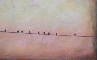 Original art for sale at UGallery.com | Tranquil Evening by Sally Adams | $700 | acrylic painting | 20' h x 30' w | photo 4